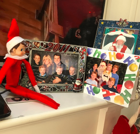 Elf on the Shelf is a fun way to make your home festive for the kids. 