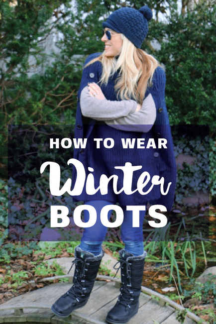 How to Wear Winter Boots