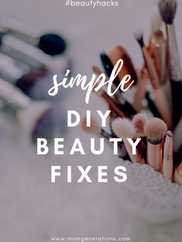 Easy and Simple DIY Beauty Fixes