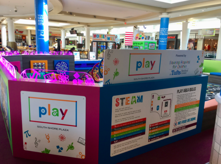 Simon Malls Open 1st S.T.E.A.M. Children’s Play Area in South Shore