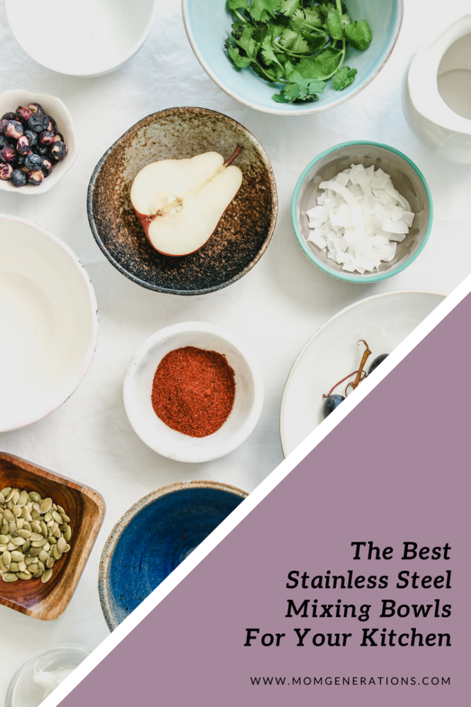 Stainless Steel Mixing Bowls for your Kitchen Stylish Life for Moms