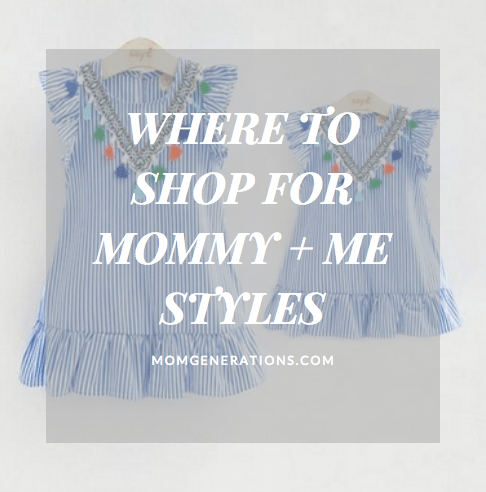 Where to Shop for Mommy and Me Styles