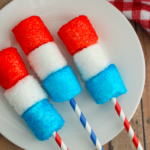 4th of July Party Idea: Firecracker Marshmallow Pops
