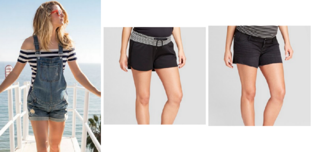 Maternity Shorts for Summer - Stylish Life for Moms