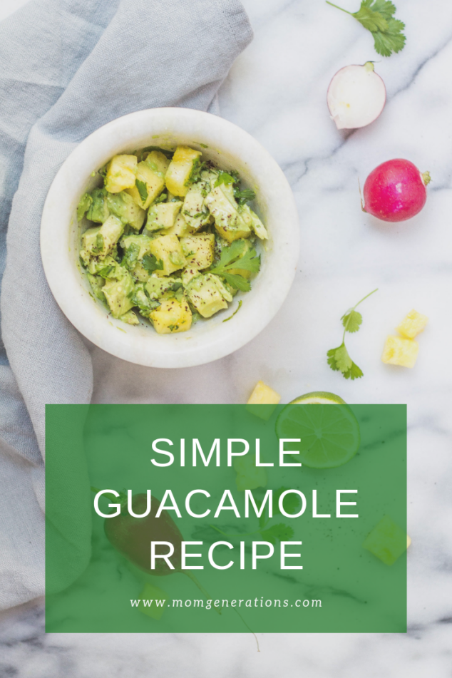 simple guacamole recipe
