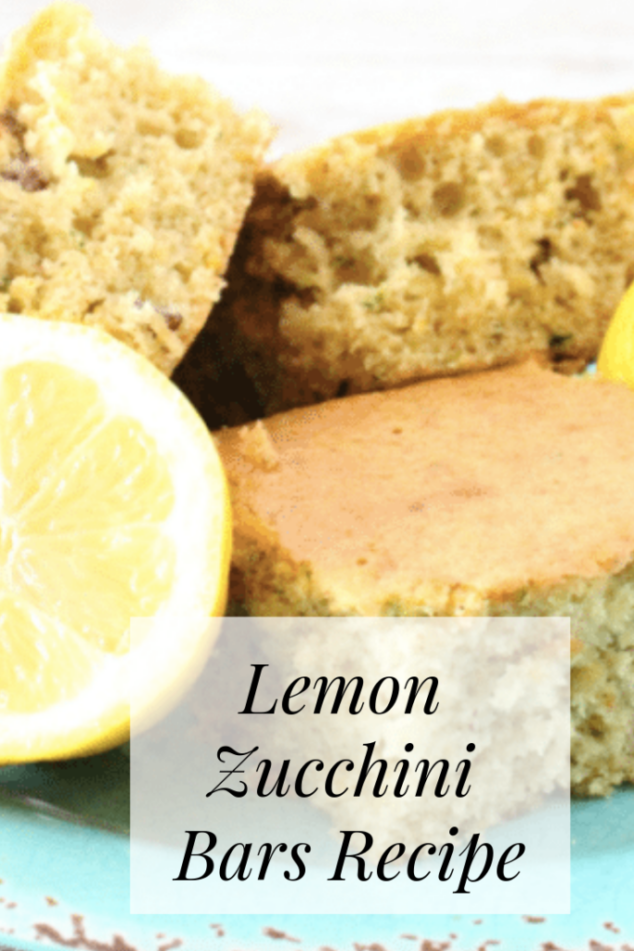 Lemon Zucchini Bars Recipe