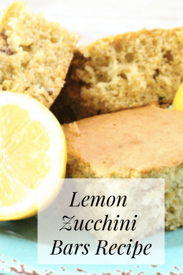 Lemon Zucchini Bars Recipe - Stylish Life for Moms