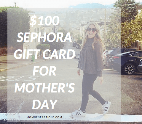 Mother's Day Giveaway: $100 Sephora Gift Card