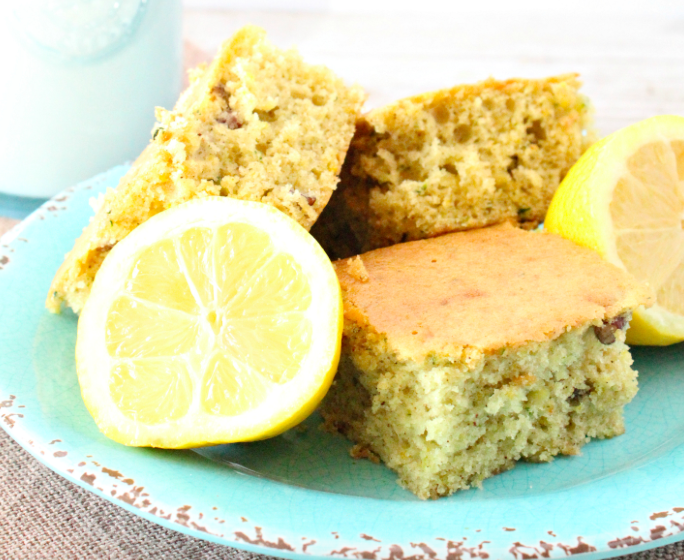 Lemon Zucchini Bars Recipe Stylish Life for Moms