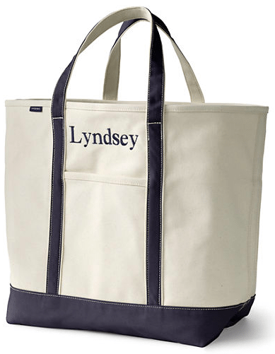 Lands' End Canvas Tote