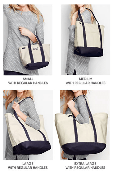 Lands' End Canvas Tote