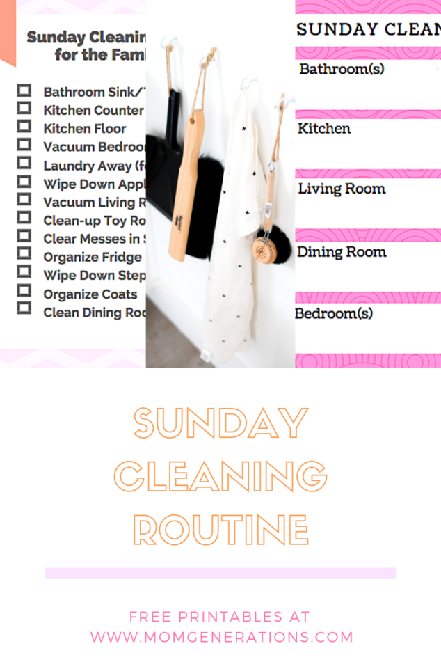 House Cleaning Routine Checklist