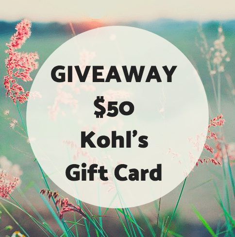 GIVEAWAY: KOHL'S $50 GIFT CARD