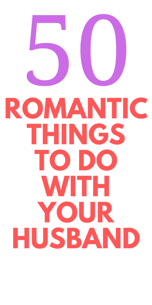 things to do with your husband