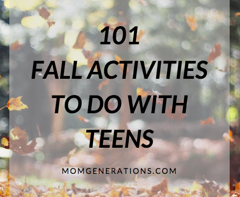 101 Fall Activities to Do with Teens