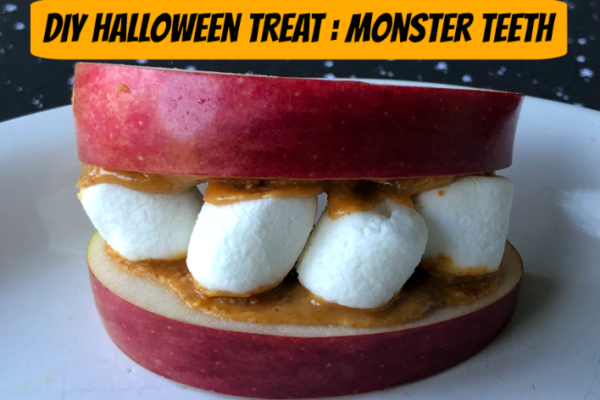 DIY Halloween Treat: Monster Teeth