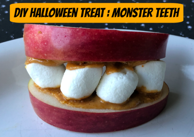 DIY Halloween Treat: Monster Teeth