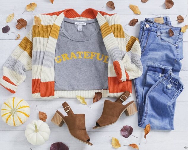 GRATEFUL tee - Graphic Tees for Thanksgiving 