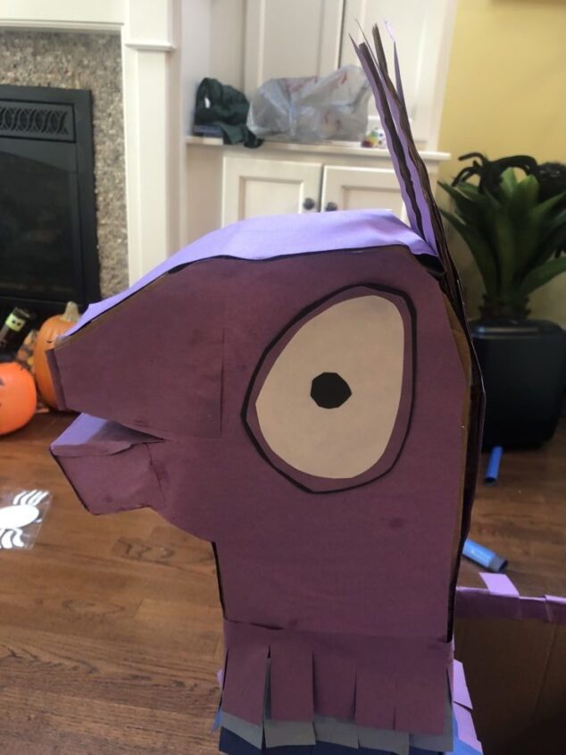 DIY Fortnite Ilama Costume