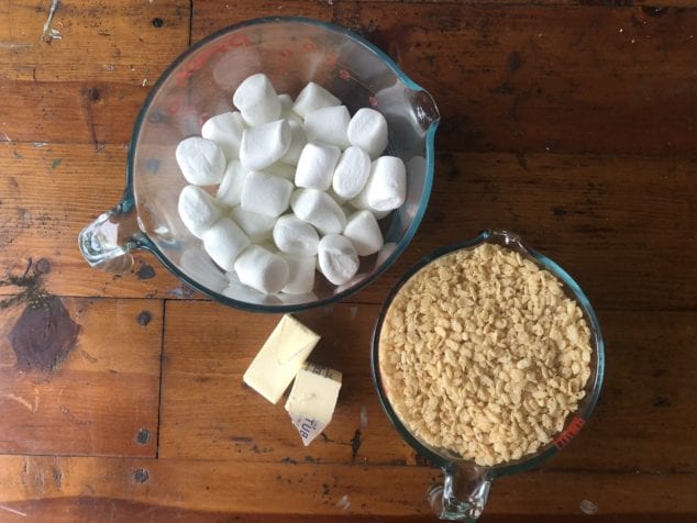 Frankenstein Rice Krispie Treats - Halloween Treats 