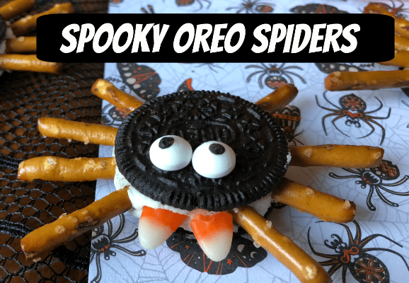 Spooky Oreo Spiders