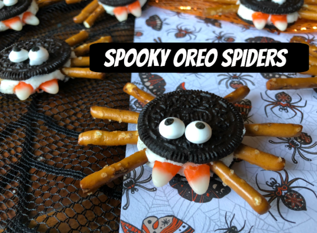 Spooky Oreo Spiders