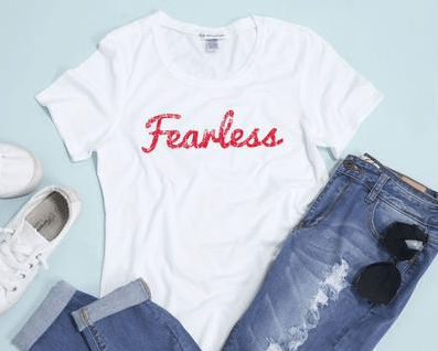Fearless Graphic Tee for your Best Friend