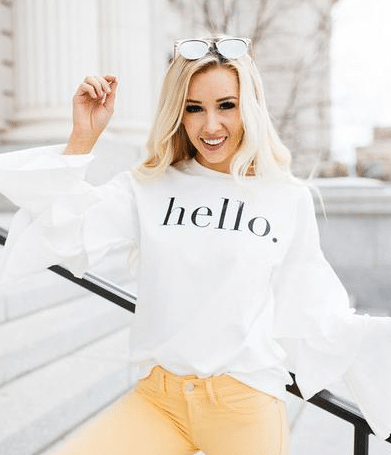 HELLO Graphic Tee for your Best Friend