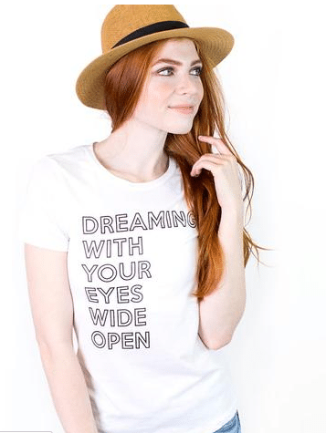 Eyes Wide Open Graphic Tee for your Best Friend