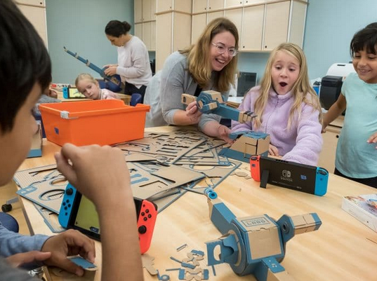 Nintendo will provide Nintendo Labo: Variety Kits and Nintendo Switch systems to participating classrooms to reinforce skills such as communication, creativity and critical thinking. The program aims to reach approximately 2,000 students ages 8 to 11 during the 2018-2019 school year.