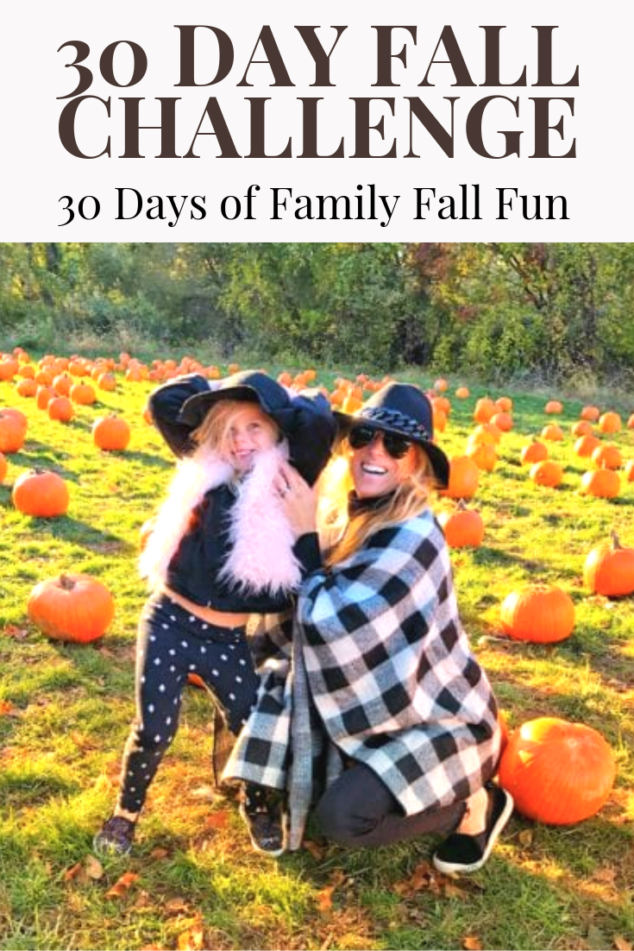 30 Day Family Fun Challenge - 30 Activities to Try this Fall
