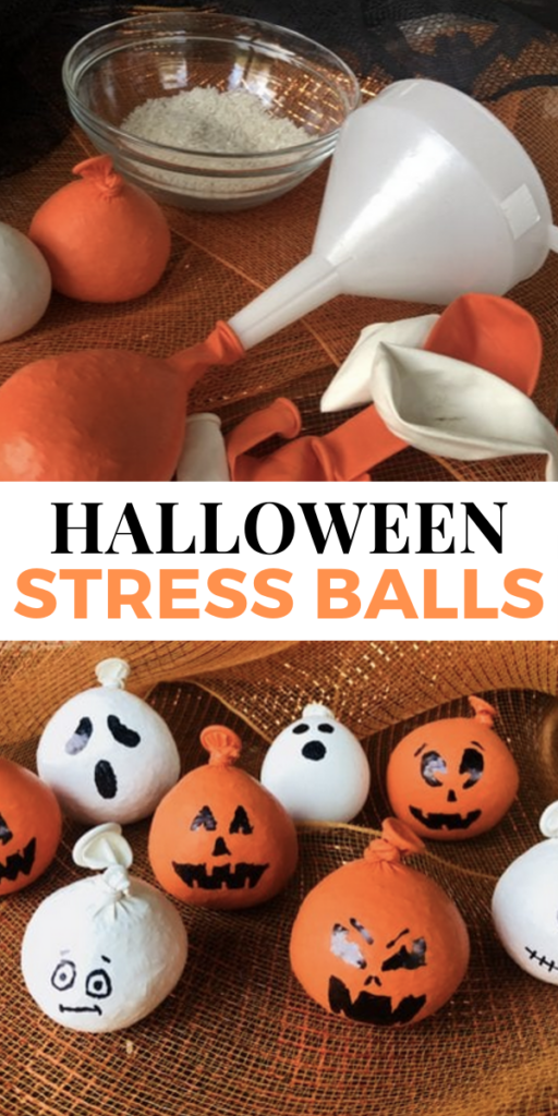 Halloween Craft - Halloween Stress Balls