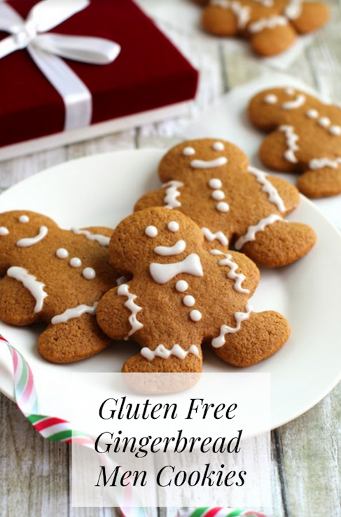 Gluten Free Gingerbread Men Cookies