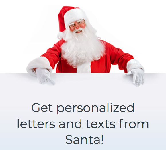 How can you get a Personalized Letter from Santa