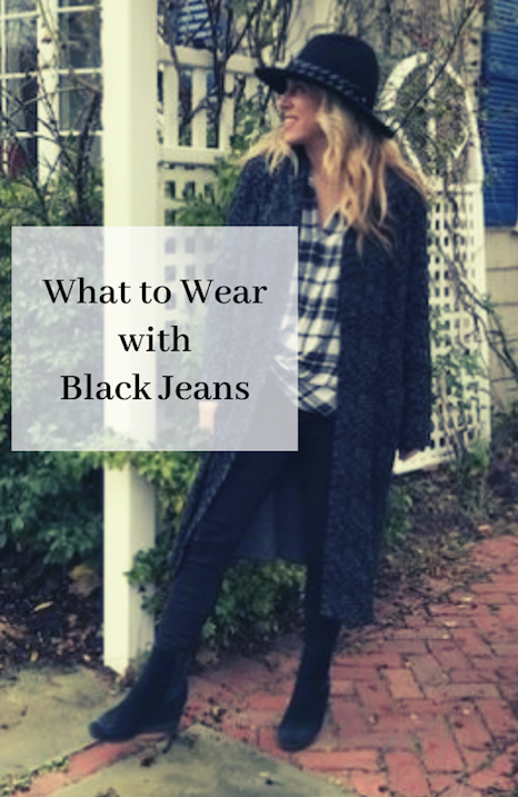 What to Wear with Black Jeans