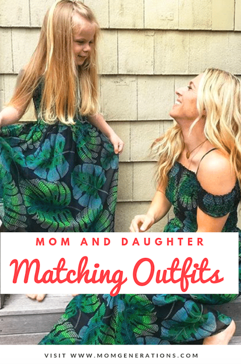 Mom and Daughter Matching Outfits