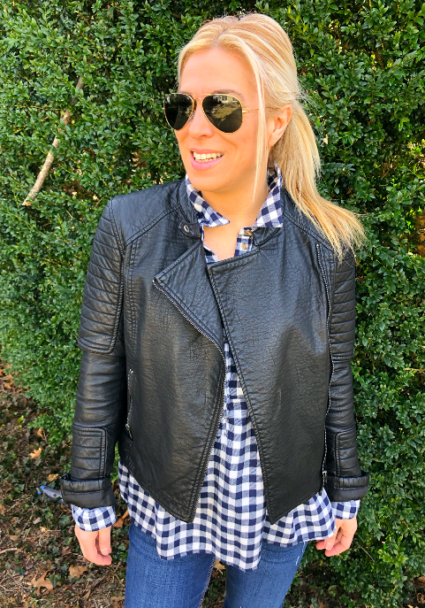 Leather Moto Jacket