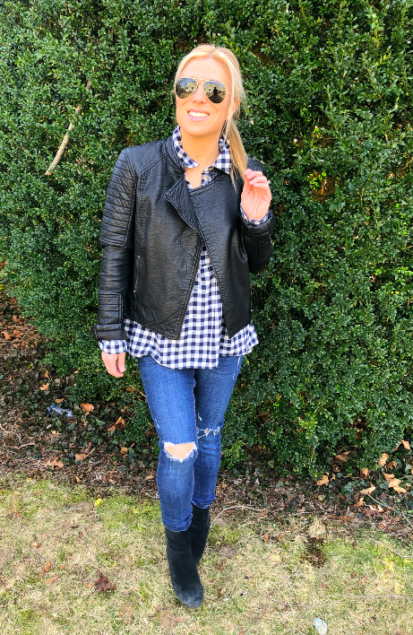 Leather Moto Jacket