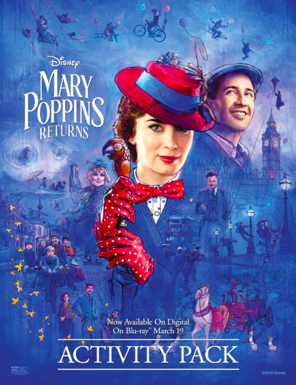 Mary Poppins Activity Sheets