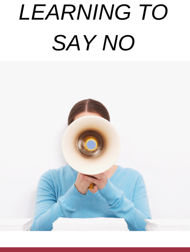 LEARN TO SAY NO