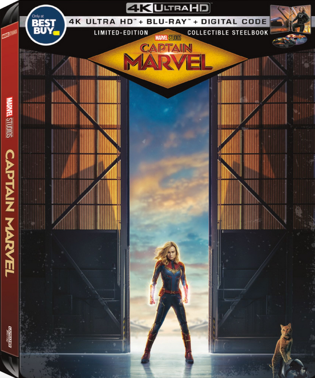 Captain Marvel Blu-Ray