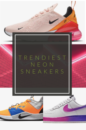 Neon Nike Sneakers - Stylish Life for Moms