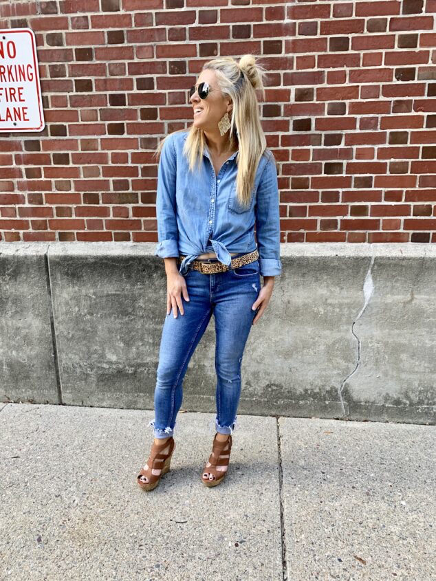 How to Style a Denim Shirt