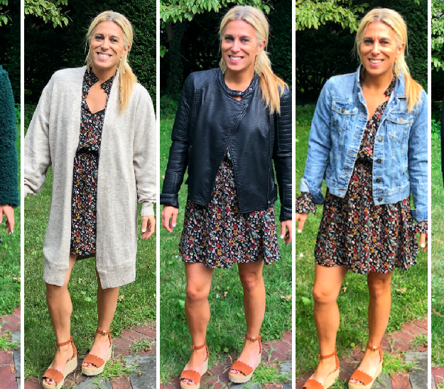5 Ways to Style a Fall Dress
