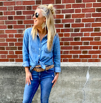 How to Style Denim Shirt: 13 Ways to Wear One - Stylish Life for Moms