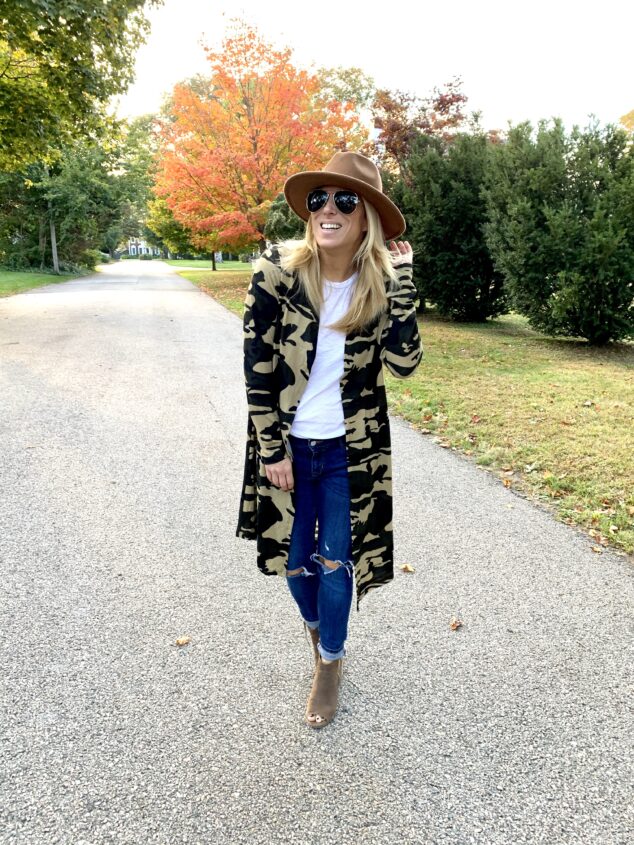 Camo Cardigan Options for Fall and Winter Fashion