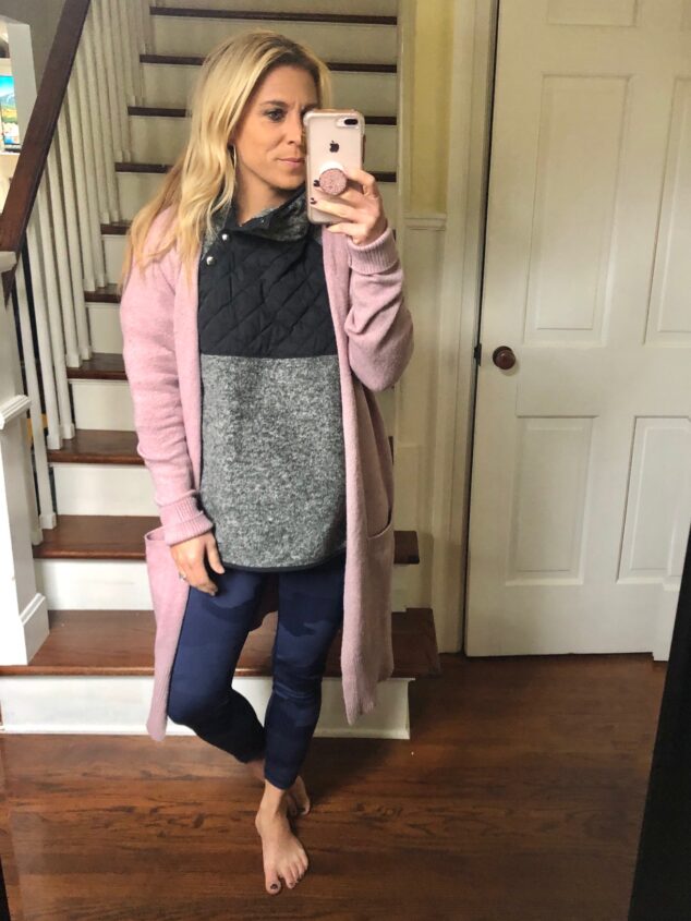 Pink Sweater Styling - 5 Ways to Style Long Pink Cardigan - Stylish ...