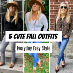 Fall Outfits - 5 easy styles