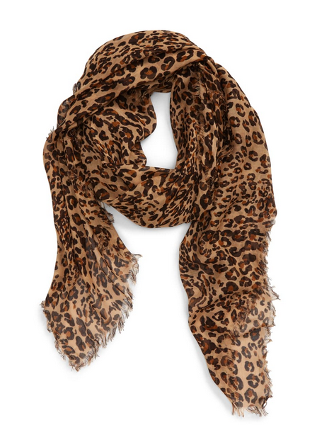 Personalised Leopard Patchwork Scarf Summer Style With 