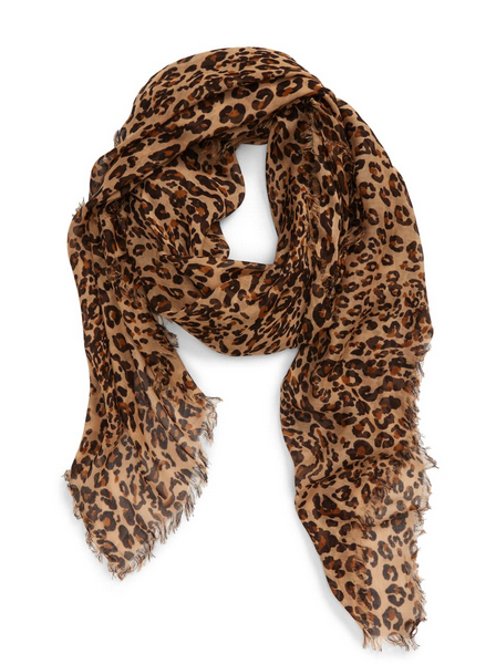 Trend Alert: The PETA-Friendly Leopard Scarf